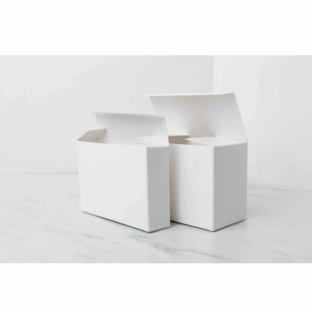 Photo Print Boxes WHITE - Brimar Packaging USA